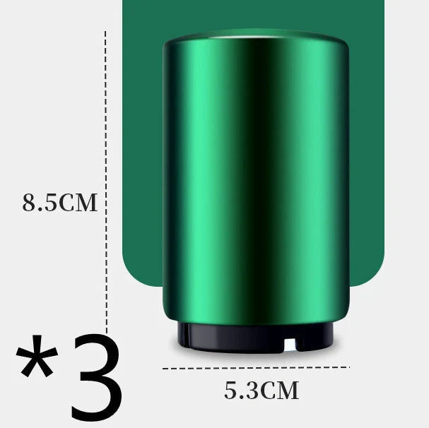 Stainless steel automatic beer bottle opener with one-hand operation