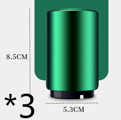 Stainless steel automatic beer bottle opener with one-hand operation