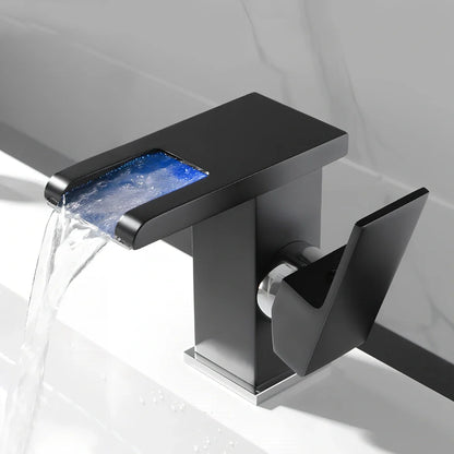 Automatic sensor basin faucet with chrome finish and 304 stainless steel construction