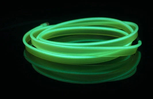 Flexible LED strip lights in various colors for neon party decor, bicycle, and dance lighting