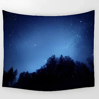 Rectangle polyester tapestry tarpaulin 150x130cm with geometric abstraction pattern in European classical style for home walls