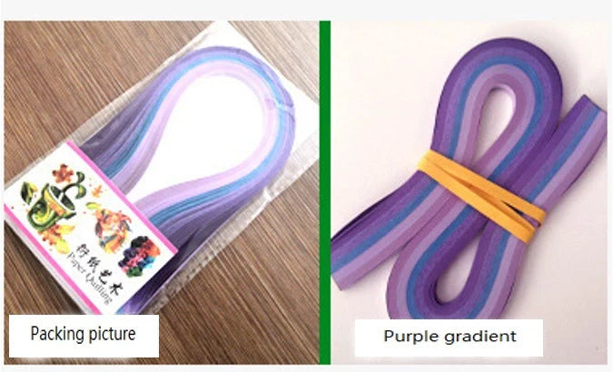 Vibrant gradient star origami paper set for creative crafting and DIY projects