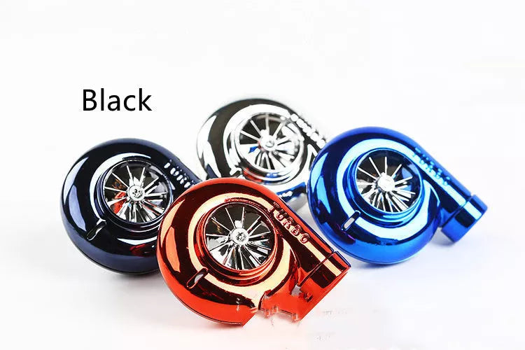 Universal Turbo Car Perfume with rotary air outlet in various colors