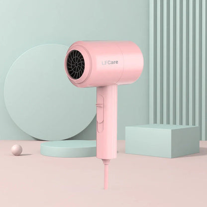 LFCare XD-1688 Hot And Cold Wind Hair Dryer in white and pink