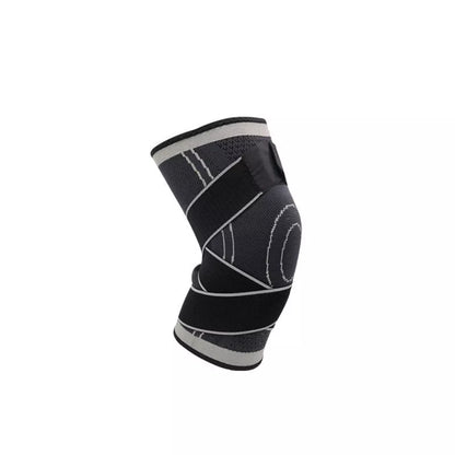 Nylon knitted knee pad for sports and fitness in various colors and sizes