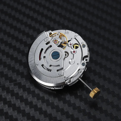 Silver 8215 automatic watch movement replacement with 25mm diameter stainless steel construction