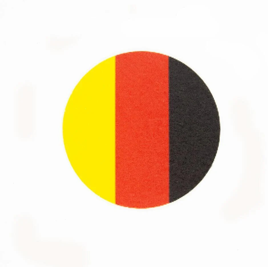 World Cup Qatar football themed biodegradable dishwashing sponges with national flag designs