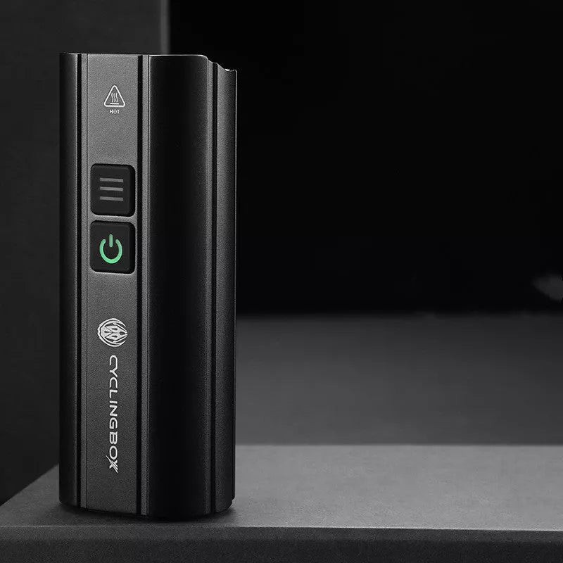 Rechargeable bicycle light with 1800 lumens brightness for mountain and urban cycling