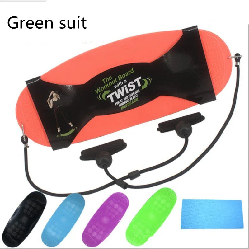 Premium balance board made of durable ABS material, available in multiple vibrant color options for fitness, balance, and core strengthening exercises.