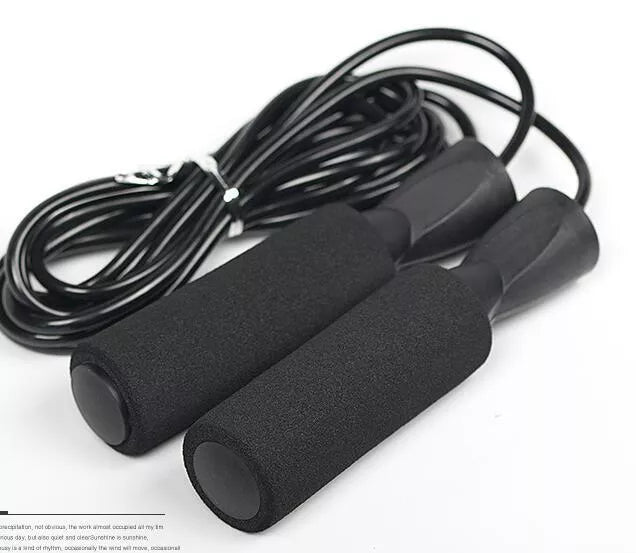 Adjustable Jump Fit Rope with weighted handles and speed-optimized cable