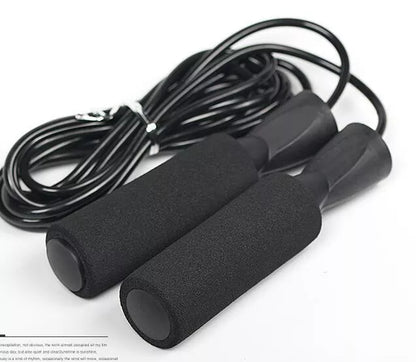 Adjustable Jump Fit Rope with weighted handles and speed-optimized cable