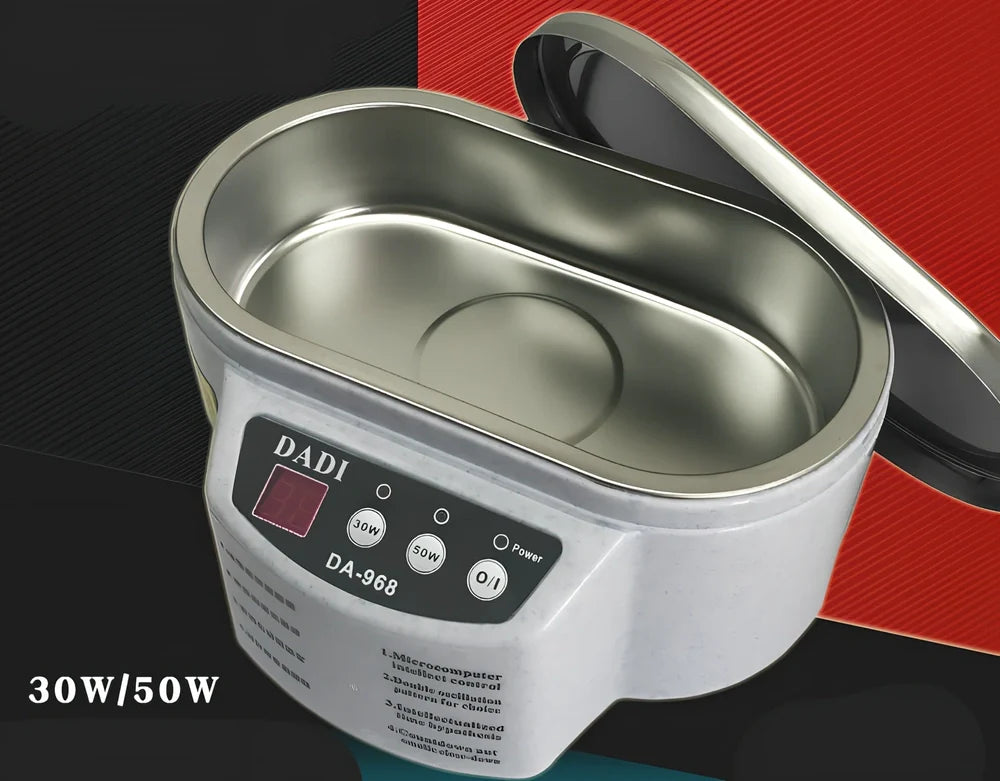 Earth ultrasonic cleaning machine with stainless steel tank and digital timer display