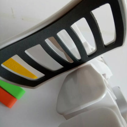 White Arms & Upper Body Workout tool with ABS and silicone construction