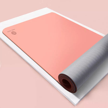 Pido TPE yoga mat in selected color, perfect for beginners with non-slip surface