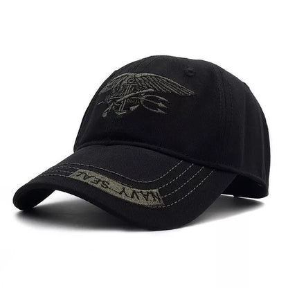 Army Tactical Baseball Cap in black, green, and camouflage - adjustable and durable