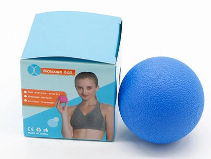 High-Density Peanut Massage Ball for fitness, yoga, and pain relief in various colors