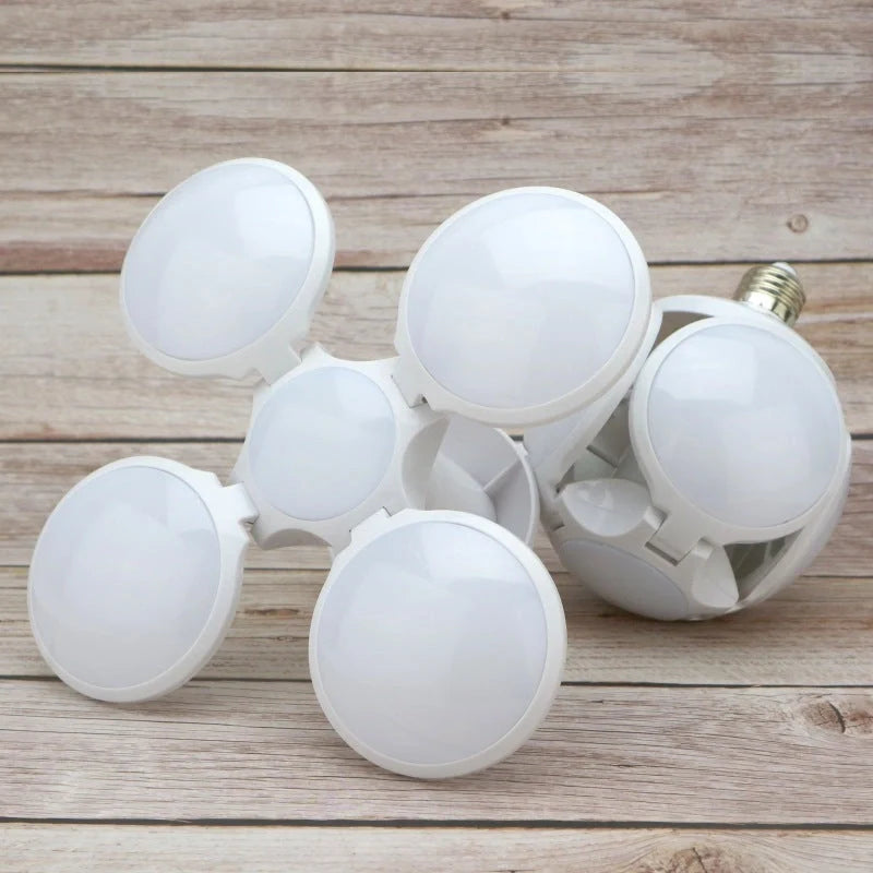 Foldable Leaf Light Football LED Light in Cold White and Warm White options