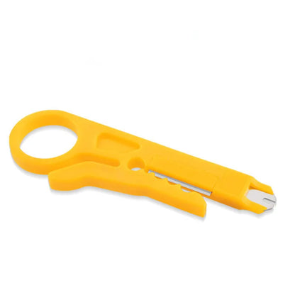 Multifunctional network cable pliers with flat mouth, 45# steel clamp head, and stainless steel handle