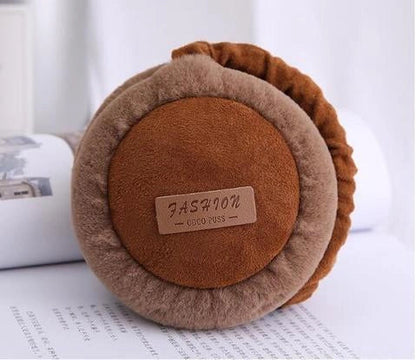 Bluetooth Earmuffs Headphones with warm plush lining for winter