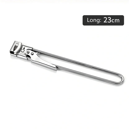 Master Opener stainless steel adjustable bottle can opener with 19cm length and non-slip handle