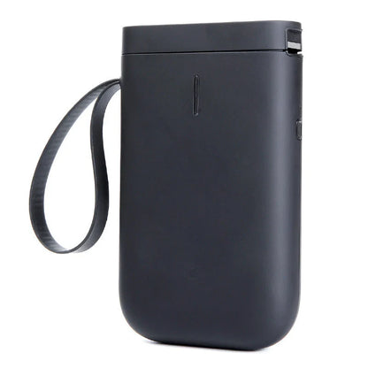 Compact, Bluetooth-enabled thermal label printer with high-resolution output and versatile label compatibility for home and office use