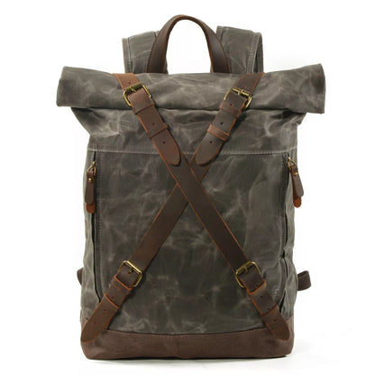 Waterproof Backpack Rucksack in black, coffee, and celadon with 20-35L capacity