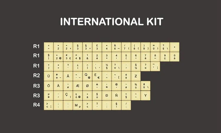 Retro mechanical keyboard in multiple colour styles with wired USB or PS/2 cable connection