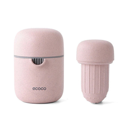 Versatile manual citrus juicer for extracting nutritious juices from oranges, lemons, grapefruits, and more using a compact and durable design
