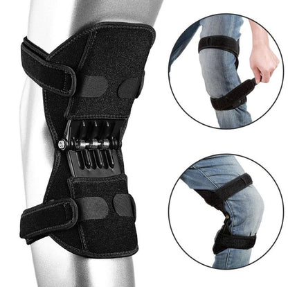Breathable joint support knee pads with non-slip design for athletes