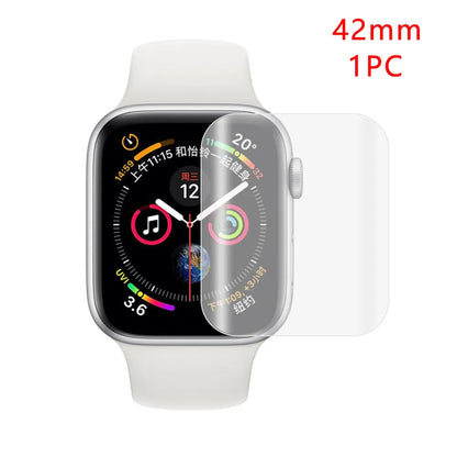 Hydrogel full coverage screen protector for Apple Watch Series 4 and Series 3