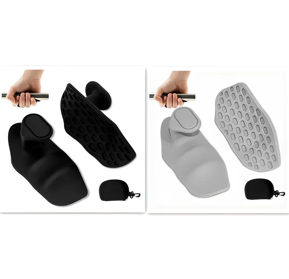 Anti-slip grip strengthener finger trainer for dumbbell exercises with breathable fabric