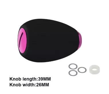 Fishing reel handle knob with EVA grip and metal cover in various colors
