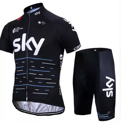 Short sleeve cycling suit in multiple colors for enhanced performance and comfort