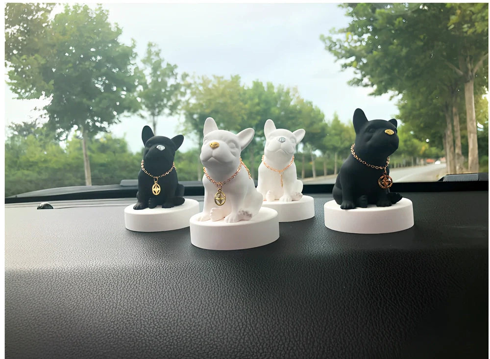 Car perfume aromatherapy decoration measuring 9.5cm × 7cm with mineral powder construction and essential oil