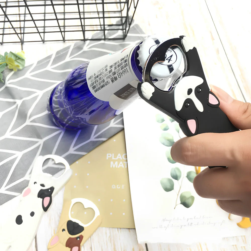 Animal-shaped bottle opener with alloy construction measuring 135mm long by 50mm wide