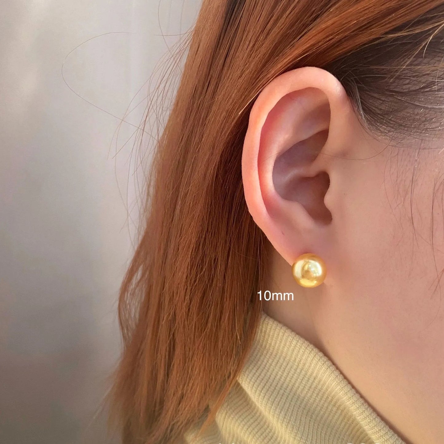 Large pearl stud earrings with geometric retro design and star elements in silver