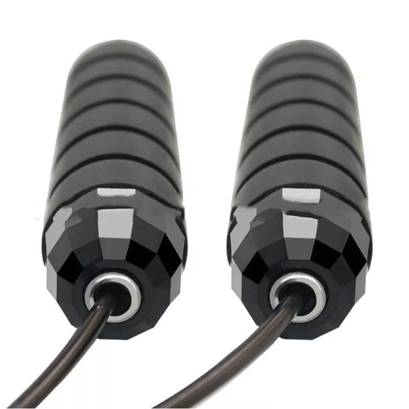 Student Sports Wire Skipping Rope in blue, black, red, and green colors