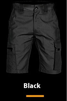 Adult camouflage shorts with elastic waistband in multiple colour options including CP and Dark Night camo.