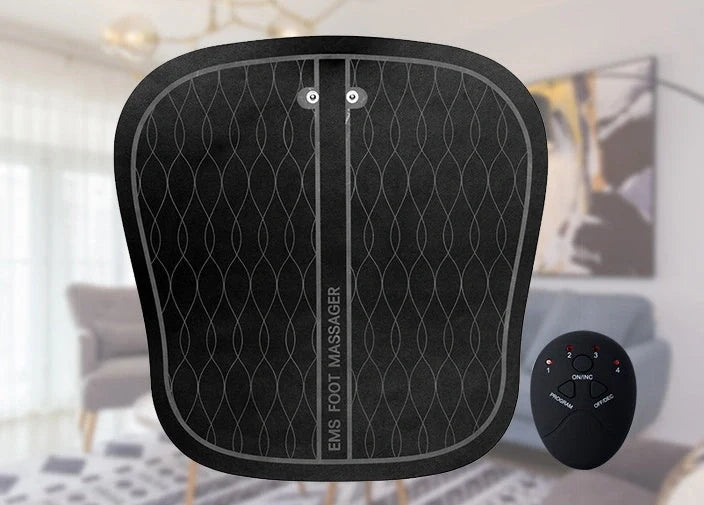 Foot physiotherapy machine with multiple massage modes for home use