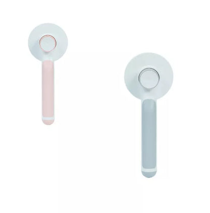 Round Handle Pet Passage Comb with stainless steel needles and self-cleaning feature