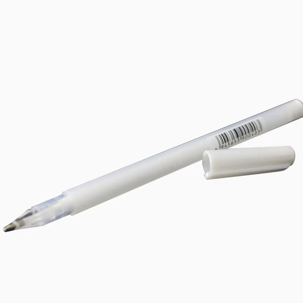 Touchnew black card hand-painted highlight pen with 0.8mm tip in golden silver white options
