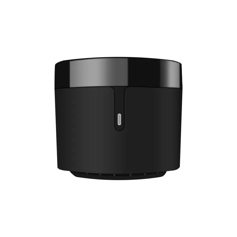 RM4 Mini Infrared Smartphone WiFi Remote Control for TV STB Air Conditioner Fan USB Interface ABS Plastic Black with BroadLink App Voice Control via Siri Alexa Google Assistant IFTTT