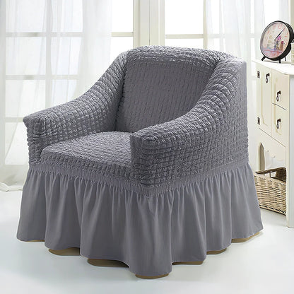 Branbird American single sofa cover with skirt design on 90-140cm furniture