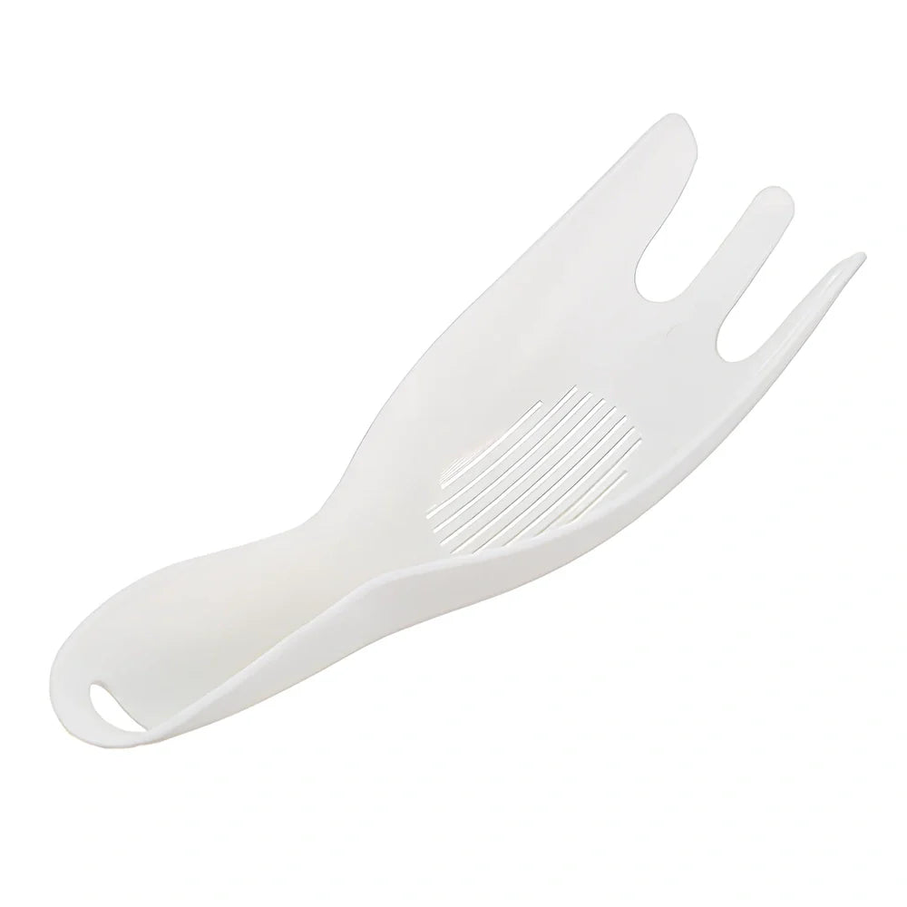 Vanzlife 19.8cm rice washing spoon with PP construction for kitchen grain preparation