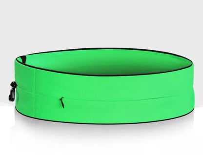 Elastic waistband sports belt bag for mobile phones in various colors