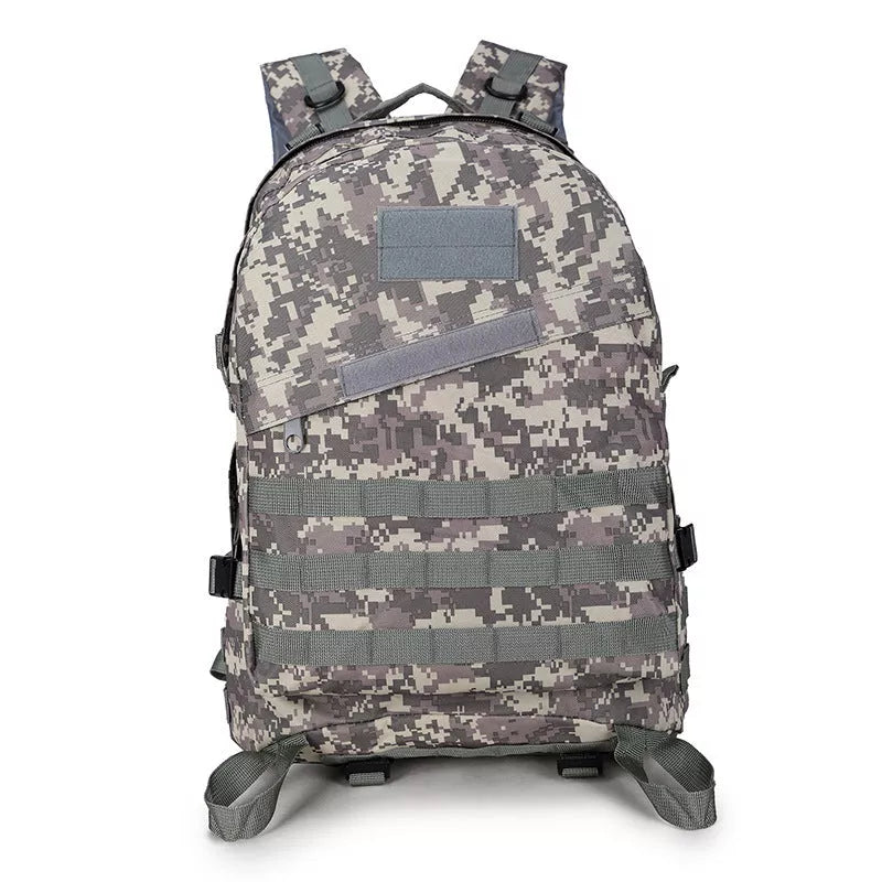 Camouflage multi-function double shoulder backpack with waterproof Oxford cloth