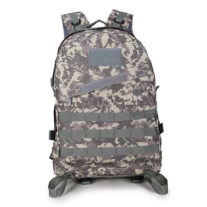 Camouflage multi-function double shoulder backpack with waterproof Oxford cloth