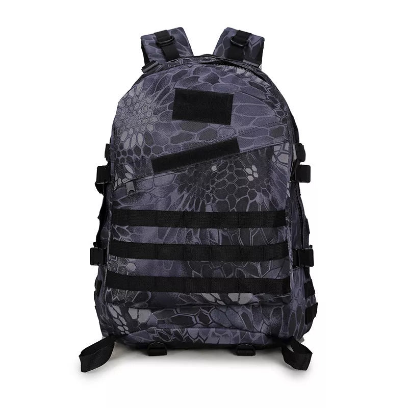 Camouflage multi-function double shoulder backpack with waterproof Oxford cloth