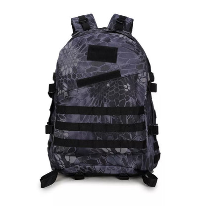 Camouflage multi-function double shoulder backpack with waterproof Oxford cloth