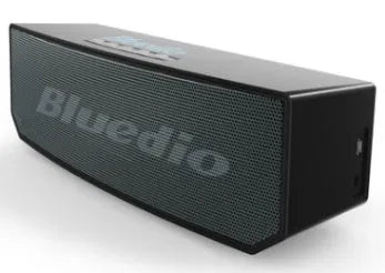 Black BS-6 cloud smart speaker with 52mm drive unit, dimensions 227x68x74mm